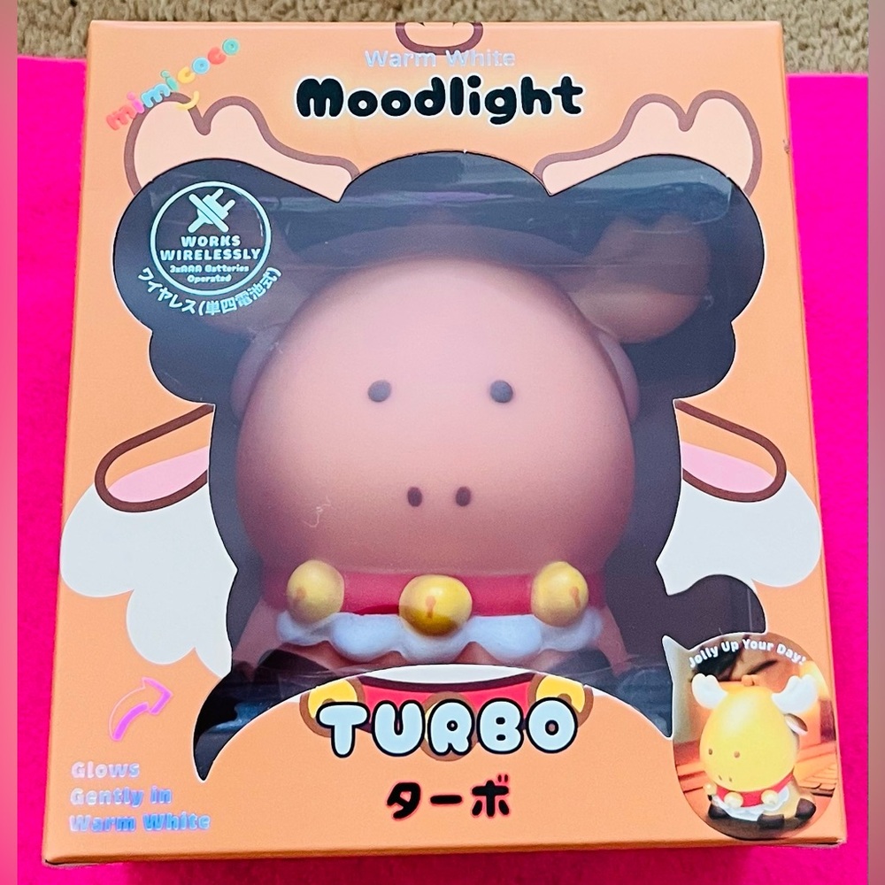 Mimicoco Turbo MoodLight Christmas Reindeer New in Box

Kids Toy - Warm White